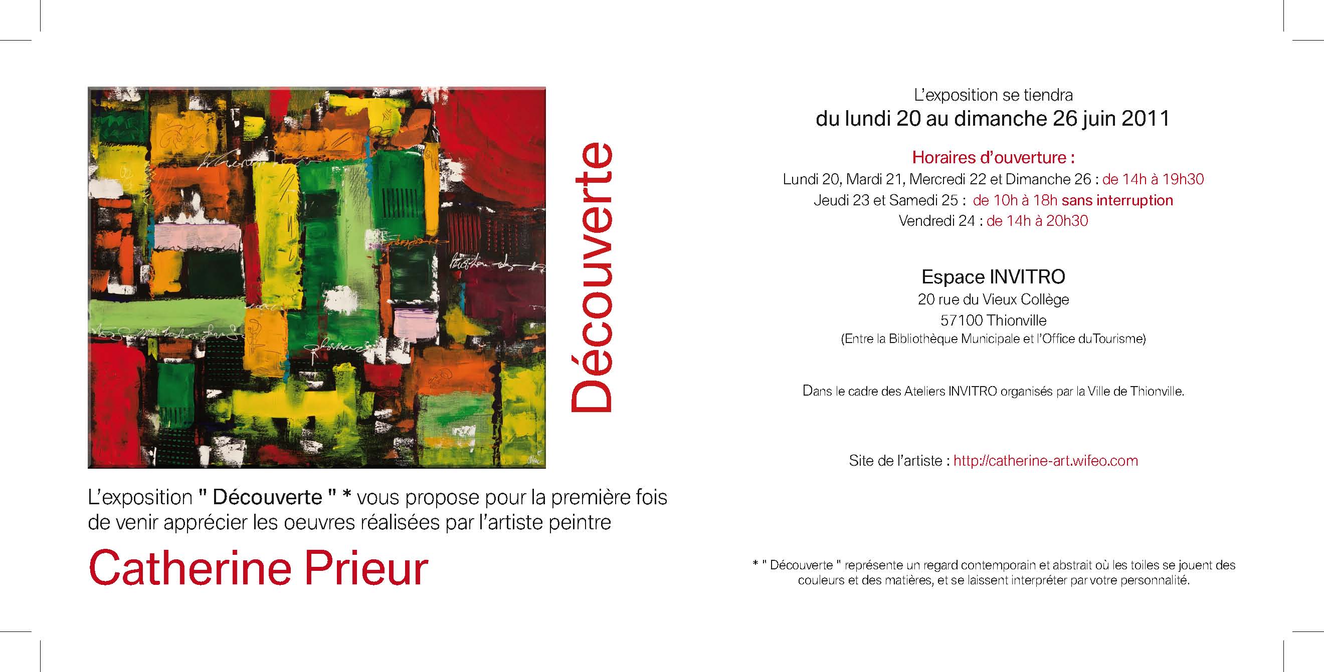 Exposition juin 2011